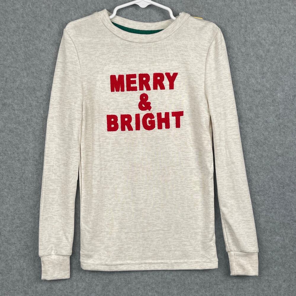K0041 Member's Mark Merry Bright Long Sleeve Shirt Size 8